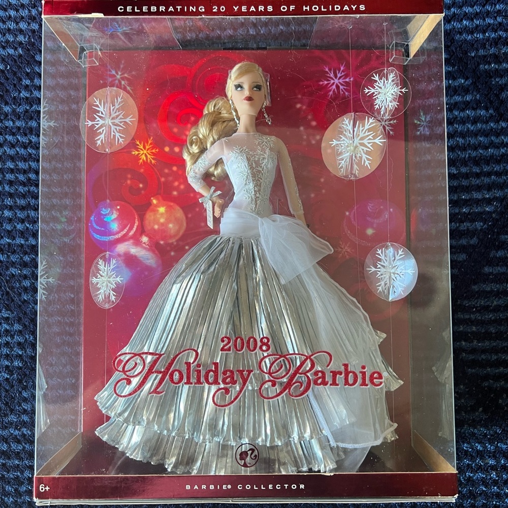 NWT 2008 Holiday Edition Barbie